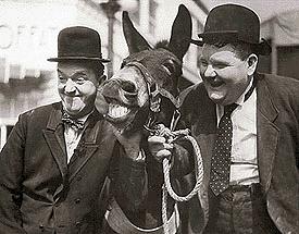 Stan, Ollie, and the one with the brains!